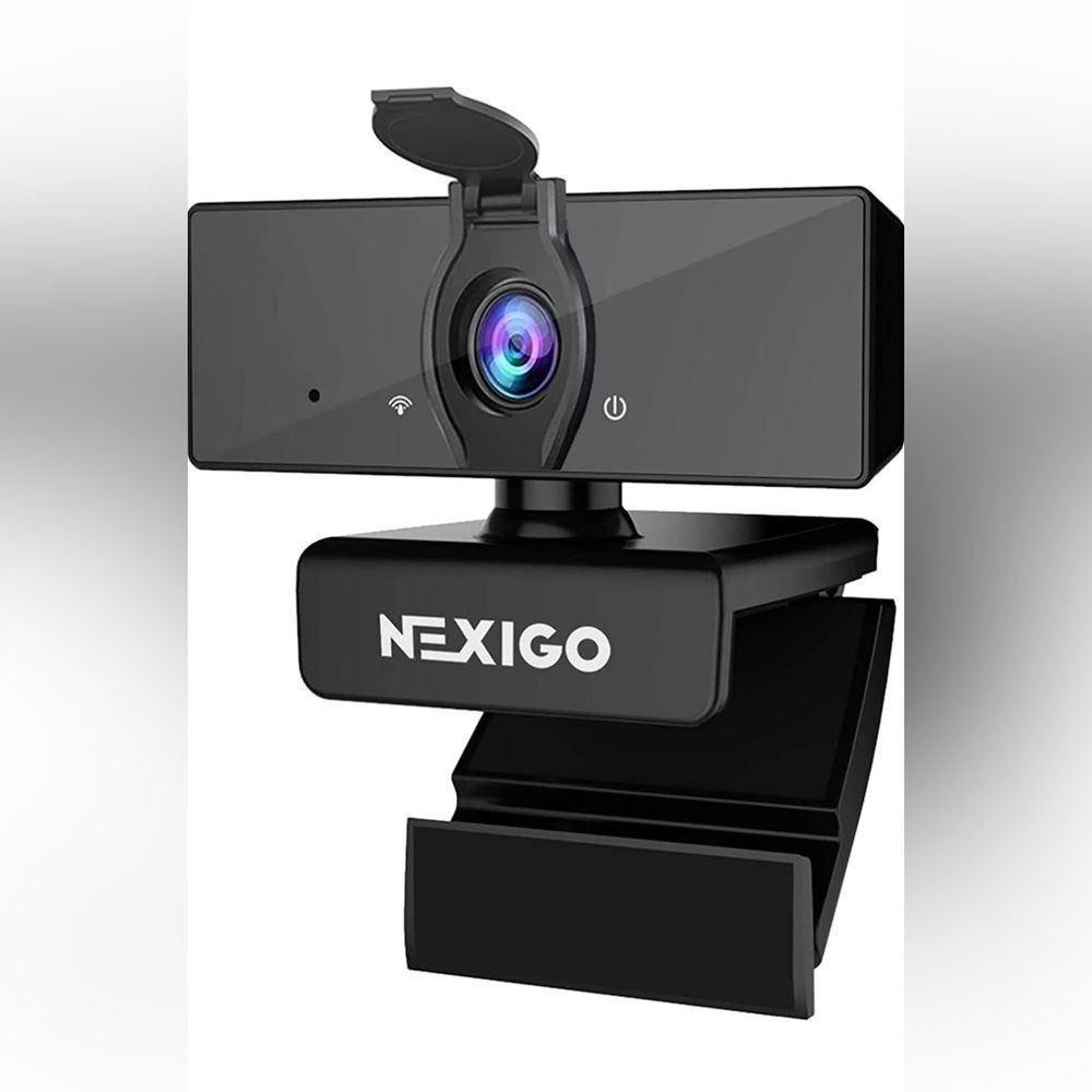 NexiGo N660 1080P Business Webcam • Dual‎ Microphone & Privacy Cover